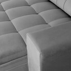 Sofá Reclinável 3 Lugares 250 Cm Gold Star Platinum Grafite