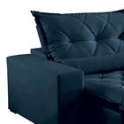 Sofá Reclinável 4 Lugares 230cm Ouro Branco Montano Estofados