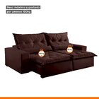 Sofá Reclinável 4 Lugares 250cm Ouro Branco