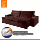 Sofá Reclinável 4 Lugares 250cm Santorini Montano Estofados V