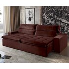 Sofá Reclinável 4 Lugares 250cm Santorini Montano Estofados V