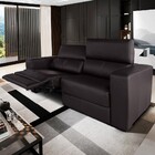 Sofá Reclinável Automático 230 Cm Sala De Estar Rene Modern C