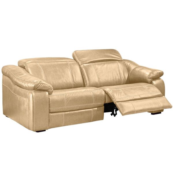 Sofá Reclinável Elétrico 2 Lugares Sala De Estar 212cm Agnes