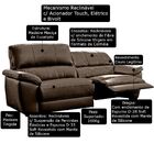 Sofá Reclinável Elétrico 3 Lugares Sala De Estar 220cm Guiana
