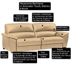 Sofá Reclinável Elétrico 3 Lugares Sala De Estar 220cm Guiana
