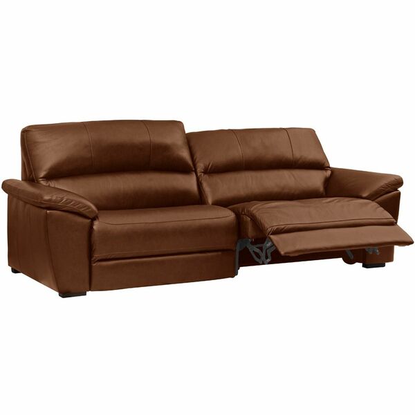 Sofá Reclinável Elétrico 4 Lugares Sala De Estar 254cm Guiana