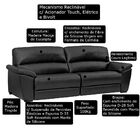 Sofá Reclinável Elétrico 4 Lugares Sala De Estar 254cm Guiana