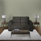 Sofá Retrátil 1,70 3 Lugares Bianca Cinza Ab Estofados