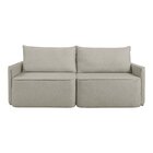 Sofá Retrátil 160cm 2 Lugares Moon 2321  Creme