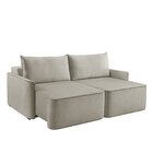 Sofá Retrátil 160cm 2 Lugares Moon 2321  Creme