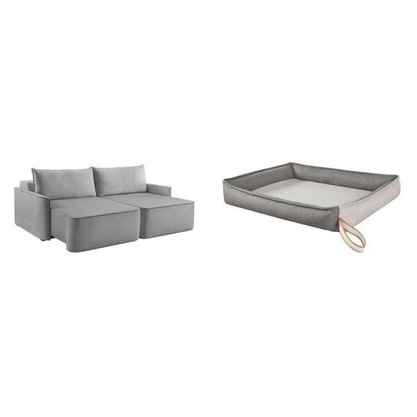 Sofá Retrátil 160cm 2 Lugares Moon 2323 Com Kit Usb E Cama Pa