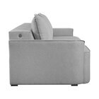 Sofá Retrátil 160cm Com Porta Usb 2 Lugares Moon 2323  Cinza