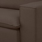 Sofá Retrátil 200cm Barcelona Yescasa Veludo/marrom