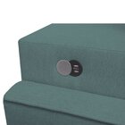 Sofá Retrátil 200cm Com Kit Entrada Usb 2 Lugares Moon 2325