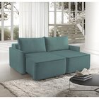 Sofá Retrátil 200cm Com Kit Entrada Usb 2 Lugares Moon 2325