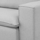 Sofá Retrátil 220cm Barcelona  Linho/gelo