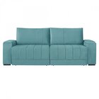 Sofá Retrátil 230 Cm Línea  Verde/água