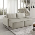 Sofá Retrátil 260cm Com Kit Entrada Usb 4 Lugares Moon 2321