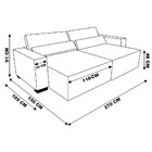 Sofá Retrátil 270cm Sala De Estar Becky Linho Branco - Gran B