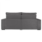 Sofá Retrátil 2 Lugares 190cm Solar  Cinza