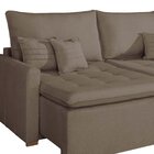 Sofá Retrátil 2 Lugares 200 Cm Chicago  Bege