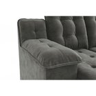 Sofá Retrátil 2 Lugares 208x112x108 Cm Prisma Chumbo