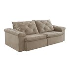 Sofá Retrátil 2 Lugares 242cm Astor 2137 Bege