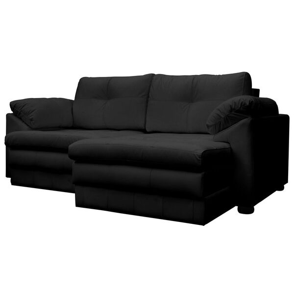 Sofá Retrátil 2 Lugares Bipartido Sala De Estar Piece 175cm C