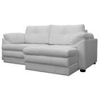 Sofá Retrátil 2 Lugares Bipartido Sala De Estar Piece 175cm C