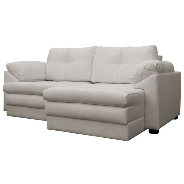 Sofá Retrátil 2 Lugares Bipartido Sala De Estar Piece 175cm C