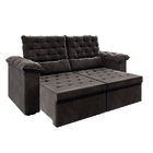 Sofá Retrátil 2m 3 Lugares Bipartido Com Molas New Inglaterra