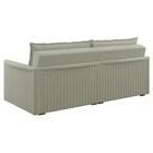 Sofa Retratil 3 Lugares 188 Cm Azera Linho Moll