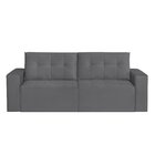 Sofá Retrátil 3 Lugares 200cm Astris  Chumbo