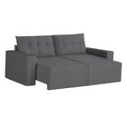 Sofá Retrátil 3 Lugares 200cm Astris  Chumbo