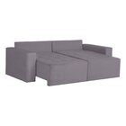 Sofá Retrátil 3 Lugares 200cm Astris  Rosê