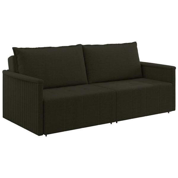 Sofa Retratil 3 Lugares 216 Cm Azera Linho Moll