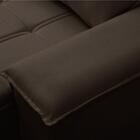 Sofá Retrátil 3 Lugares Com Porta Copo 230cm Malta F05 Veludo