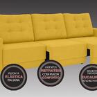 Sofá Retrátil 4 Lugares 2,20m Canario Boston - Netsofas