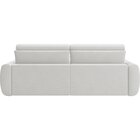 Sofá Retrátil 4 Lugares 240cm Em Linho City Cru