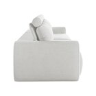 Sofá Retrátil 4 Lugares 240cm Em Linho City Cru