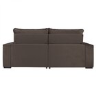 Sofá Retrátil 4 Lugares 250cm Solar  Marrom