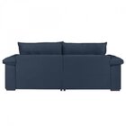 Sofá Retrátil 4 Lugares 262cm Itaguaí Prime Estofart Azul