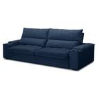 Sofá Retrátil 4 Lugares Com Porta Copo 280cm Andes F05 Veludo