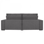 Sofá Retrátil 5 Lugares 290cm Palace  Cinza