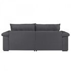 Sofá Retrátil 5 Lugares 302cm Itaguaí Prime  Cinza