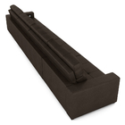 Sofá Retrátil 8 Lugares 524cm 4 Módulos Nero Com Usb Couro Ma