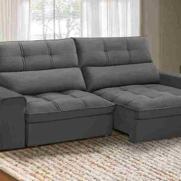 Sofá Retrátil / Reclinável  2 30 M  Ferguile Lotus Tc 12003 (