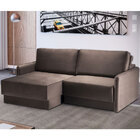 Sofá Retrátil Braço Fino 180 Cm Mola Ensacada D28 Reclinável