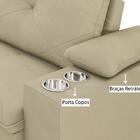 Sofa Retratil E Reclinavel 02 Lugares 170cm Tico Dmonegatto