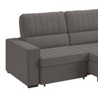 Sofá Retrátil E Reclinável 02 Lugares Napoli Suede Veludo Cin